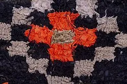 Moroccan Berber rug Boucherouite 330 x 115 cm