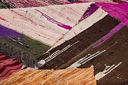 Moroccan Berber rug Boucherouite 130 x 275 cm