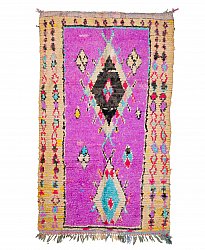 Moroccan Berber rug Boucherouite 215 x 130 cm