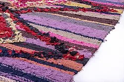 Moroccan Berber rug Boucherouite 210 x 130 cm