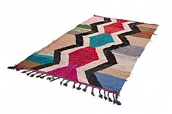 Moroccan Berber rug Boucherouite 145 x 265 cm
