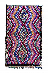 Moroccan Berber rug Boucherouite 265 x 160 cm