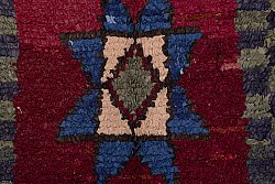 Moroccan Berber rug Boucherouite 230 x 85 cm