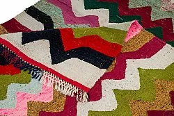 Moroccan Berber rug Boucherouite 120 x 235 cm