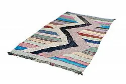 Moroccan Berber rug Boucherouite 130 x 230 cm