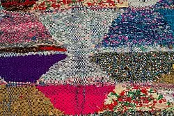 Moroccan Berber rug Boucherouite 150 x 255 cm