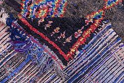 Moroccan Berber rug Boucherouite 350 x 140 cm