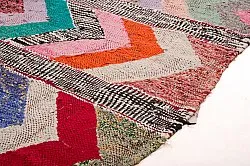 Moroccan Berber rug Boucherouite 150 x 275 cm