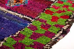 Moroccan Berber rug Boucherouite 145 x 305 cm