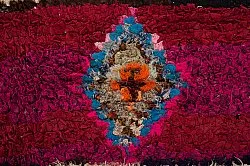 Moroccan Berber rug Boucherouite 145 x 305 cm