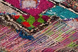 Moroccan Berber rug Boucherouite 145 x 305 cm