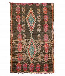 Moroccan Berber rug Boucherouite 220 x 135 cm
