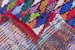 Moroccan Berber rug Boucherouite 230 x 115 cm