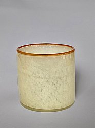 Candle holder M - Harmony (beige/amber)