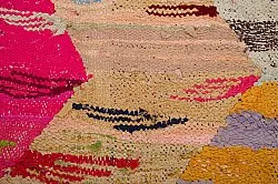 Moroccan Berber rug Boucherouite 140 x 250 cm
