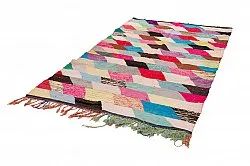 Moroccan Berber rug Boucherouite 155 x 280 cm