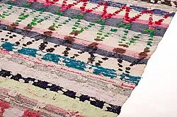 Moroccan Berber rug Boucherouite 150 x 280 cm