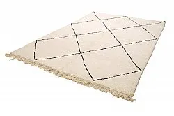 Kilim Moroccan Berber rug Beni Ourain 200 x 305 cm