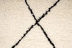 Kilim Moroccan Berber rug Beni Ourain 200 x 305 cm