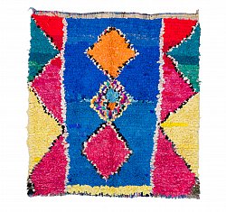 Moroccan Berber rug Boucherouite 160 x 120 cm