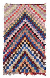 Moroccan Berber rug Boucherouite 180 x 110 cm