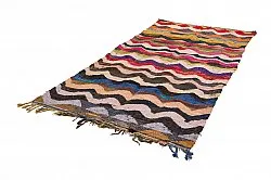 Moroccan Berber rug Boucherouite 140 x 295 cm