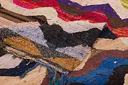 Moroccan Berber rug Boucherouite 140 x 295 cm