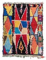 Moroccan Berber rug Boucherouite 170 x 130 cm