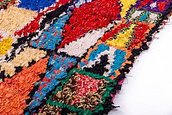 Moroccan Berber rug Boucherouite 170 x 130 cm