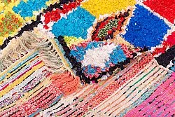 Moroccan Berber rug Boucherouite 170 x 130 cm