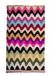 Moroccan Berber rug Boucherouite 160 x 275 cm