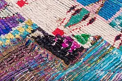 Moroccan Berber rug Boucherouite 225 x 170 cm