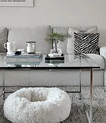 Wool rug - Otago (grey/black)