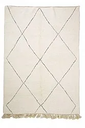 Kilim Moroccan Berber rug Beni Ourain 210 x 295 cm