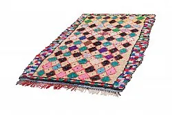 Moroccan Berber rug Boucherouite 255 x 150 cm
