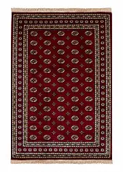 Wilton rug - Kashmir Boccara (red)