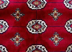 Wilton rug - Kashmir Boccara (red)
