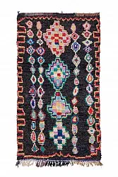 Moroccan Berber rug Boucherouite 265 x 145 cm