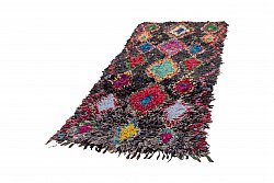 Moroccan Berber rug Boucherouite 255 x 110 cm