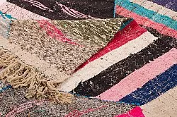 Moroccan Berber rug Boucherouite 125 x 260 cm