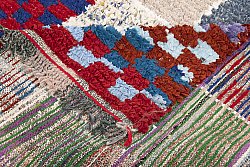 Moroccan Berber rug Boucherouite 280 x 115 cm