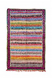 Moroccan Berber rug Boucherouite 250 x 160 cm