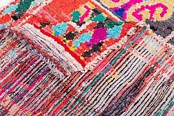 Moroccan Berber rug Boucherouite 245 x 120 cm