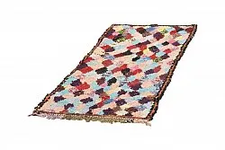 Moroccan Berber rug Boucherouite 170 x 80 cm
