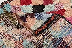 Moroccan Berber rug Boucherouite 170 x 80 cm