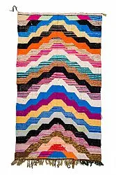Moroccan Berber rug Boucherouite 150 x 255 cm