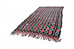Moroccan Berber rug Boucherouite 395 x 180 cm