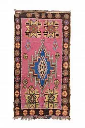 Moroccan Berber rug Boucherouite 270 x 140 cm