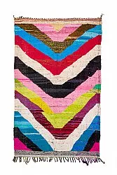 Moroccan Berber rug Boucherouite 150 x 235 cm