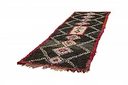 Moroccan Berber rug Boucherouite 335 x 125 cm